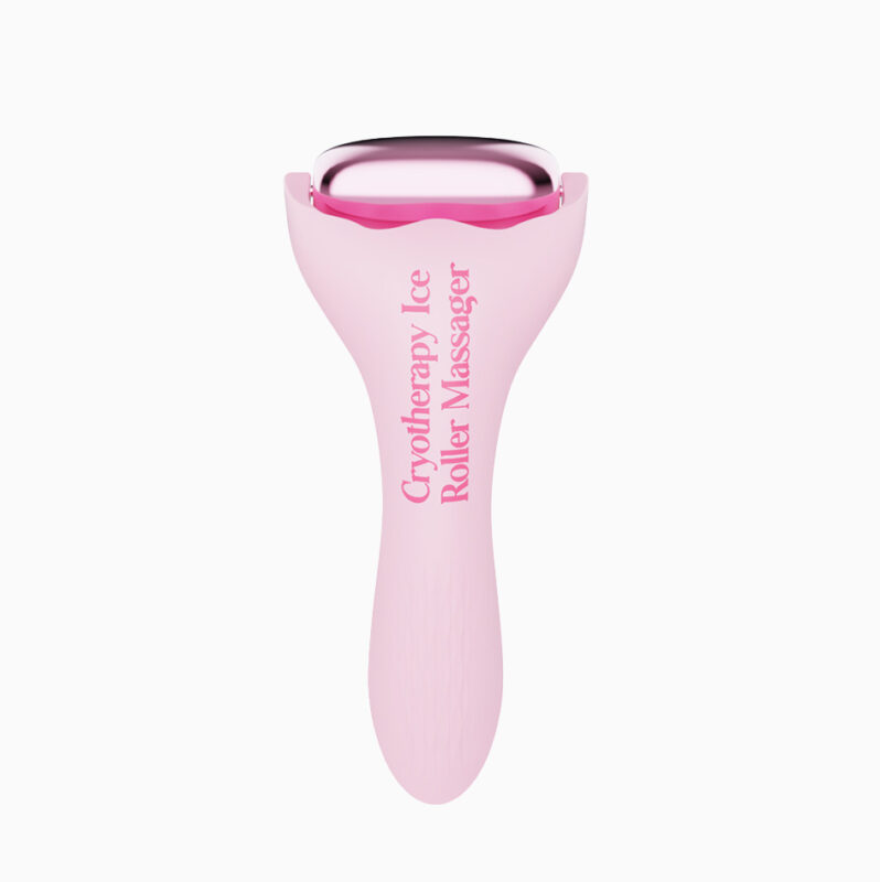 Instant Chill Ice Roller Massager: Aluminum, depuffing, skin revitalization. Boost circulation, minimize pores. Comfort grip, easy use. Shop now!