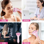 Instant Chill Ice Roller Massager: Aluminum, depuffing, skin revitalization. Boost circulation, minimize pores. Comfort grip, easy use. Shop now!