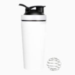 Stainless Steel Shaker Bottle - 750ml - white