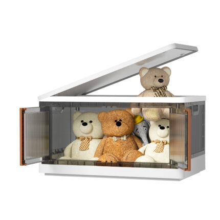 Collapsible Storage Box with Lid