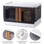 Collapsible Storage Box with Lid