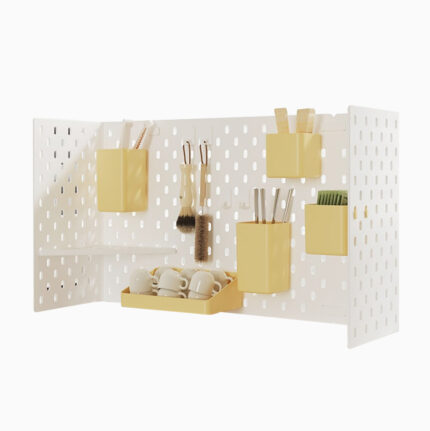 Standing Pegboard Organizer Set